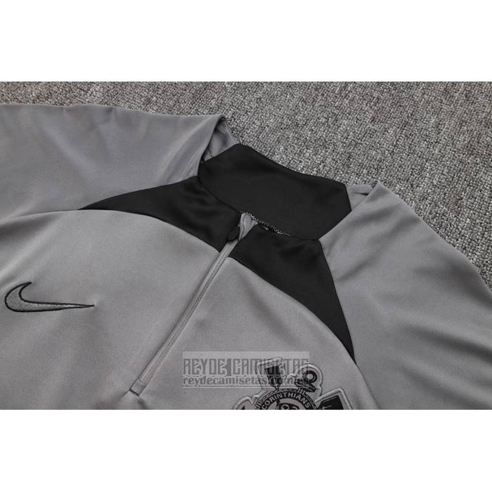 Chandal de Sudadera del Corinthians 2024-2025 Gris